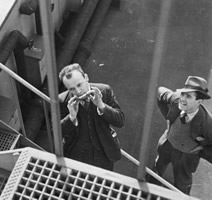 Playing Harmonica on the Southern Empress, 1937 Playing Harmonica on the Southern Empress, 1937