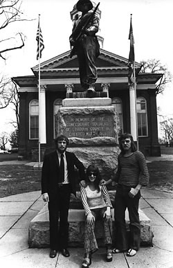 John Harrison, Toni & Dave Arthur, Virginia. 1972